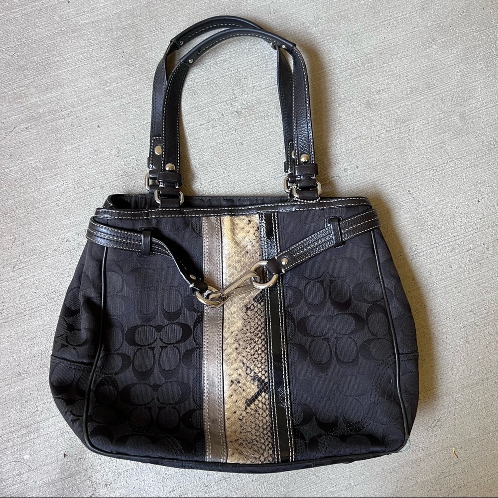 Authentic Coach Handbag - image 1